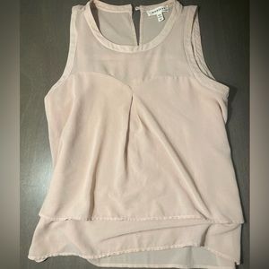 light pink blouse